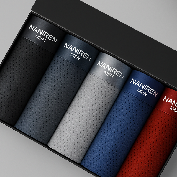 Bamboevezel Boxershorts (Kit 5)