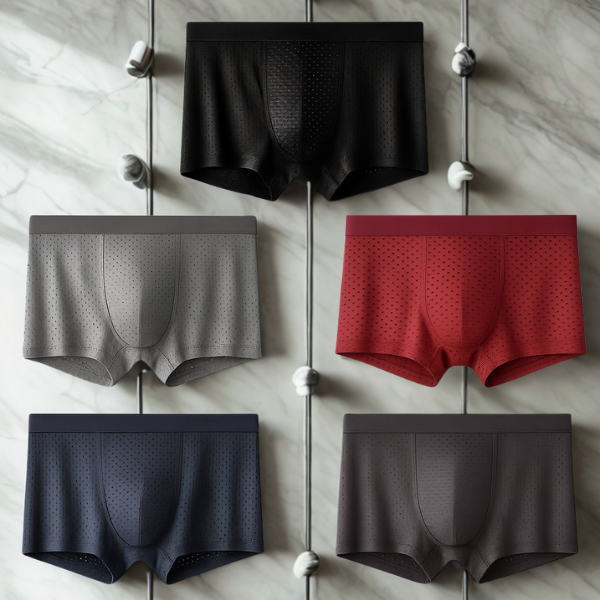 Bamboevezel Boxershorts (Kit 5)